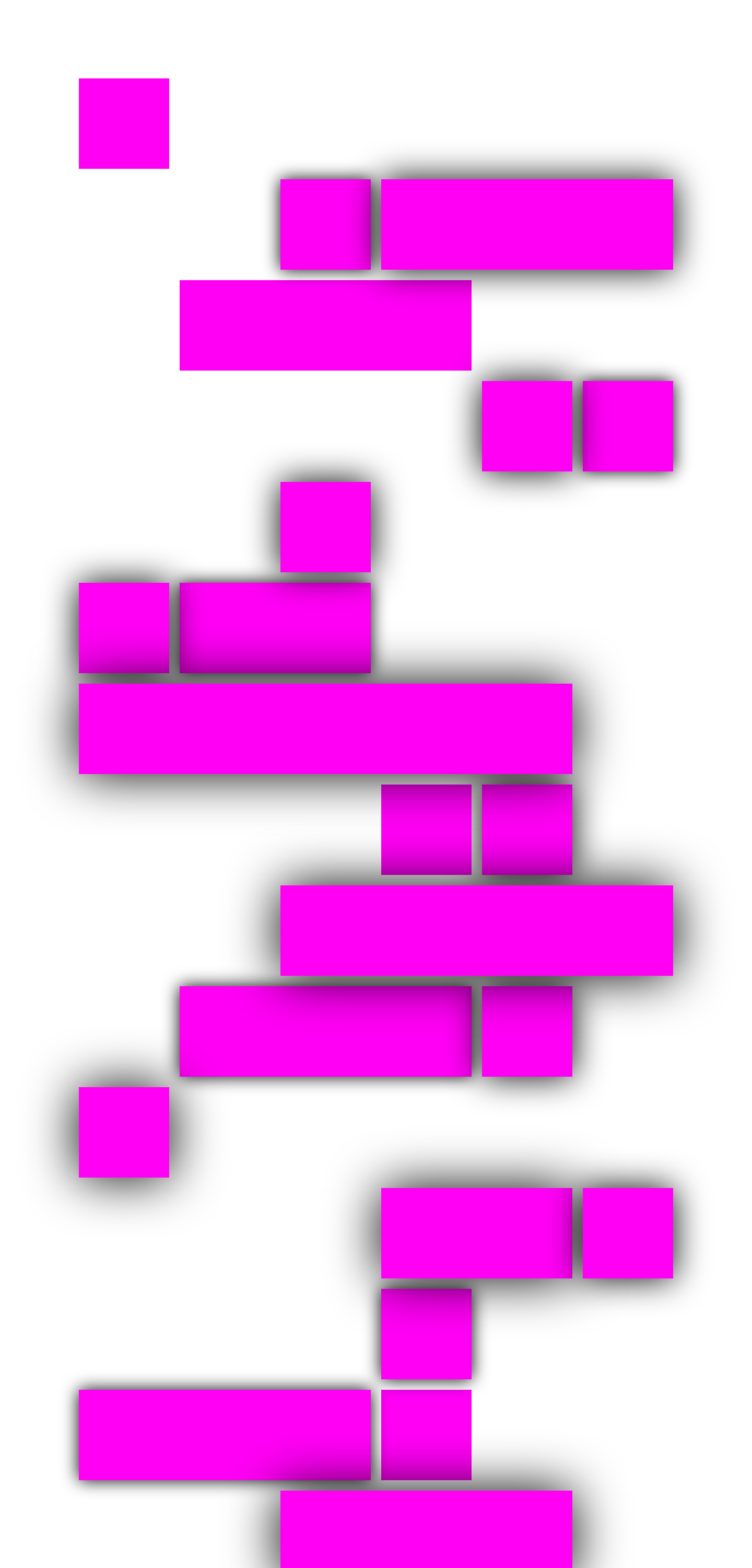 third grid of magenta squares and rectangles